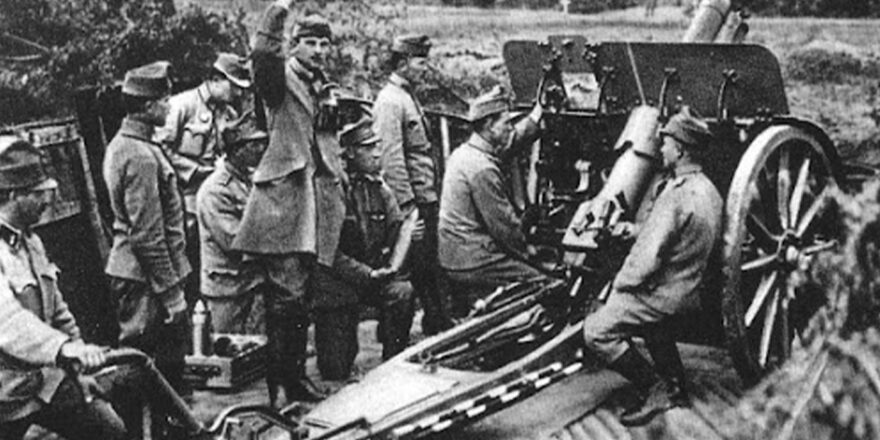 Хаубица 10 М.14, ХФ на ратишту током Првог свјетског рата